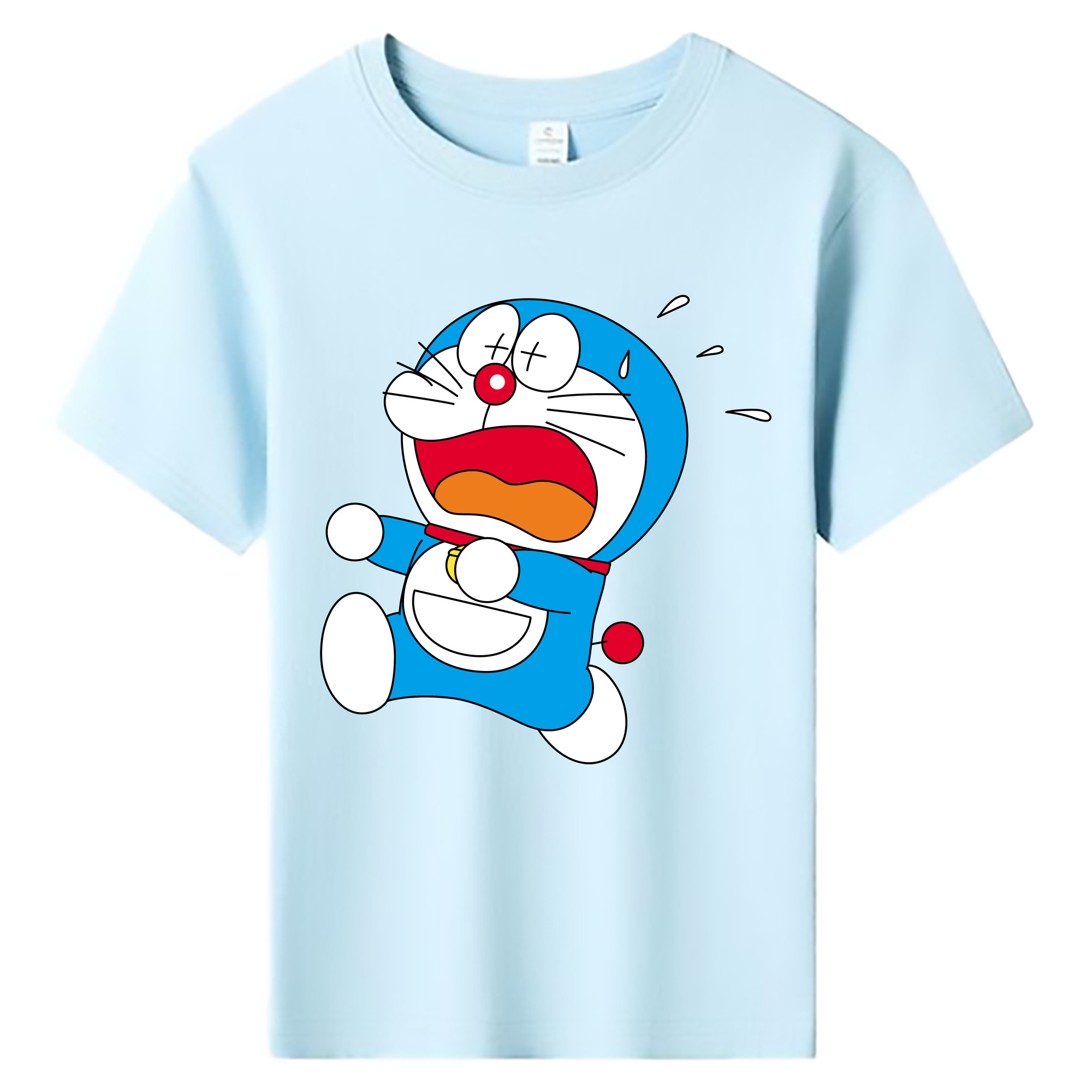 （画像用） ドラえもん Doraemon 綿100％キッズTシャツ（フロントプリント）